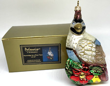 Kurt Adler Partridge in a Pear