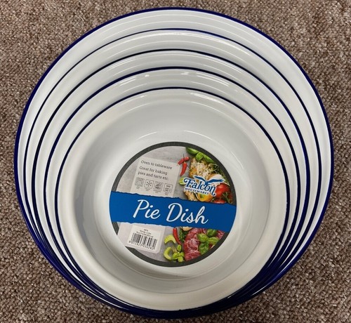 Round enamel steak - round,