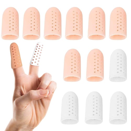 12pcs gel finger cots - cots, silicone