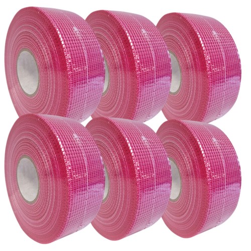 Pink scrim tape 48mm - tape, 90m