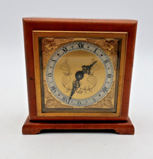 Vintage An Elliot Clock Wooden Mechanical Mantel Clock