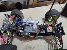 Vintage Team Losi XXX NT, 1/10  Nitro Rc Buggy. CV MAX Engine, Starter box.