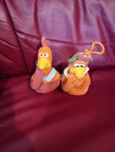 Chicken run key rings soft - chicken,