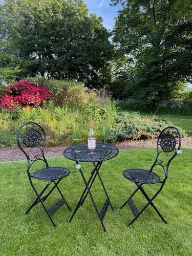 Black cast wrought iron - black, &