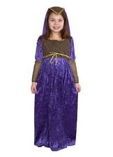 GIRLS PURPLE LADY JULIET TUDOR