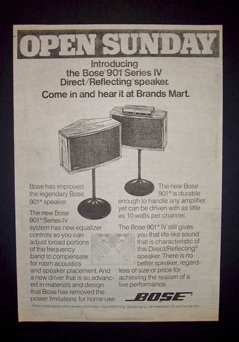 Bose 901 series - series, iv
