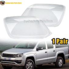 2X Headlight Cover Headlamp Cap For VW Volkswagen Amarok Ute 2H 2010-2022