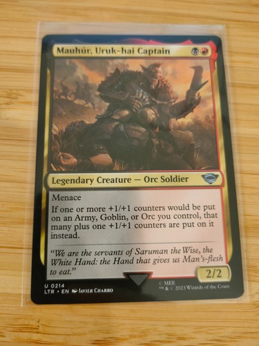 Mtg mauhur uruk hai captain - mtg, mauhur,