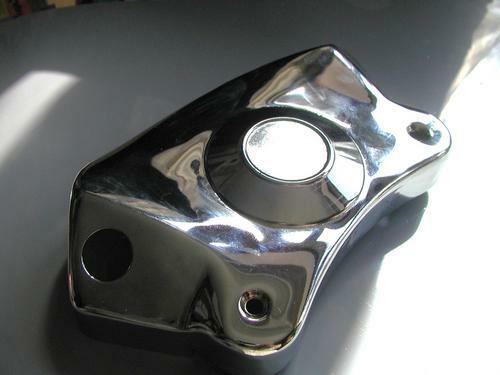 Chrome lockheed caliper - caliper, cover