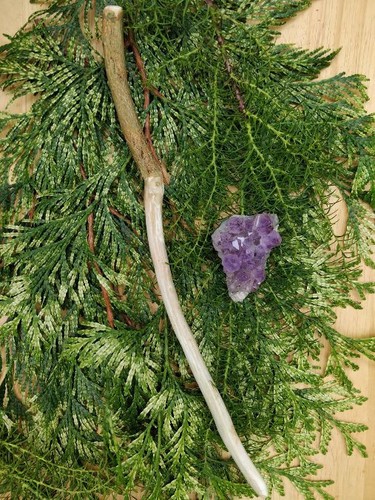 Handmade english ivy wood wand - ivy,