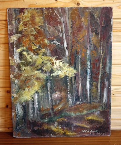 Vintage french oil - french, painting