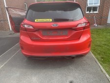 Ford Fiesta Mk8 Red Boot Lid
