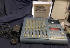 Tascam 424 MKIII Portastudio  (Wonderful Condition With Manual And Adapter)