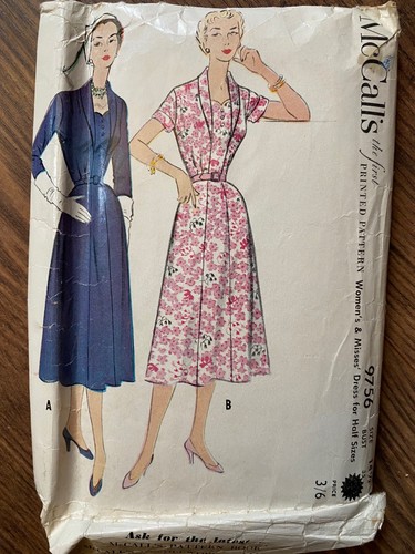 1940s mccalls vintage dress - 1940s,
