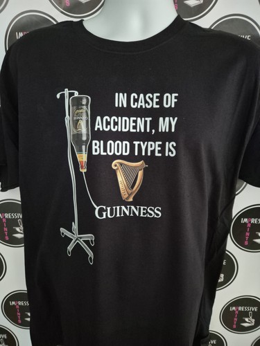 Guinness printed shirt - guinness, small