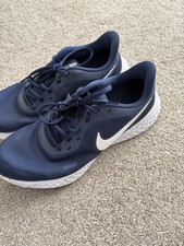 Nike Men’s Navy Blue Running Trainers, Lace Up, SizeUK9 EU44