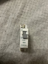 Crabtree SB6000 16A MCB Type 1
