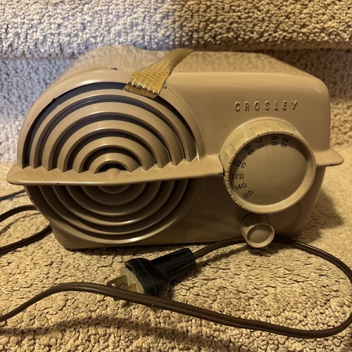 Crosley bakelite bullseye tube - bullseye,