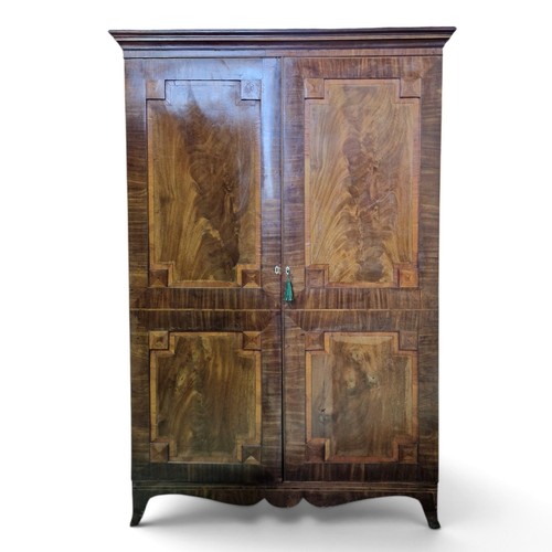 Georgian flame mahogany double - mahogany,
