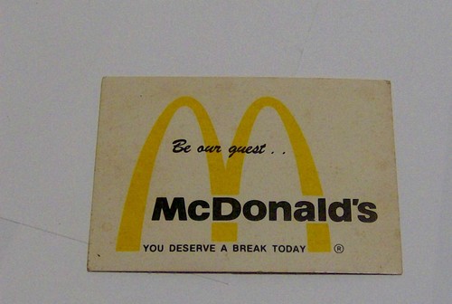 Vintage 1970s mcdonald free - 1970s, mcdonald's