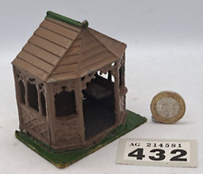 JoHillCo 54mm Cast lead garden figure: #380 Small summerhouse