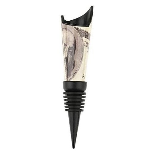 Wine bottle cork 100 dollar - wine,