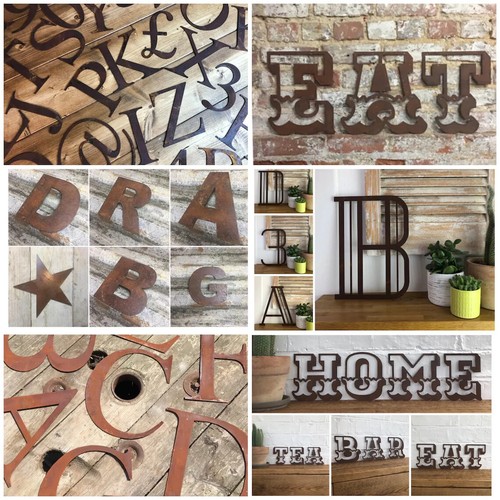 Metal letters - 5"-12",