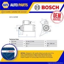 Starter Motor fits VW SHARAN