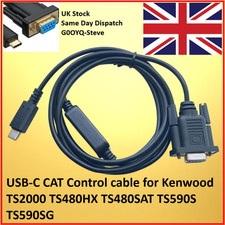 USB-C CAT Control cable for Kenwood TS2000 TS480HX TS480SAT TS590S TS590SG