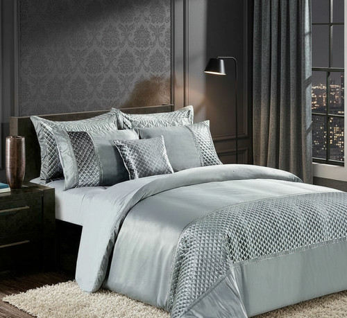 Luxury crushed velvet bedding - crushed,