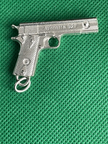 Solid 925 silver beretta - solid,