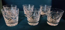6 x Cut Crystal Glasses