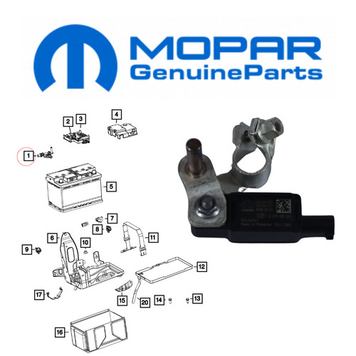 Mopar battery sensor for ram - battery,