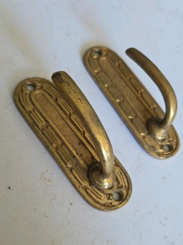 Antique vintage brass curtain - vintage,