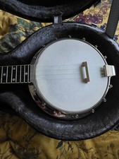 Cartwright Abbott Style Ukulele Banjo with hard case