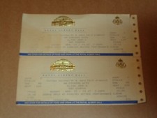 Elton John & Ray Cooper 1994 Royal Albert Hall - Lot of 2 Concert Tickets
