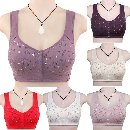 Womens front fastening bra - fastening,