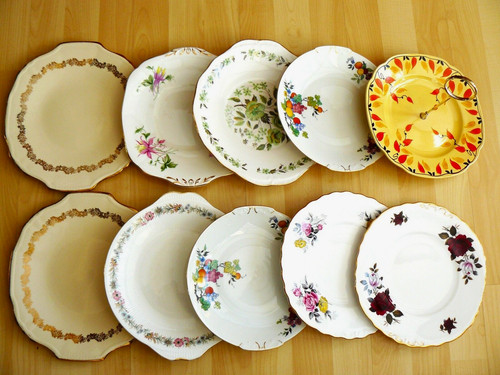 Vintage mismatched - x,
