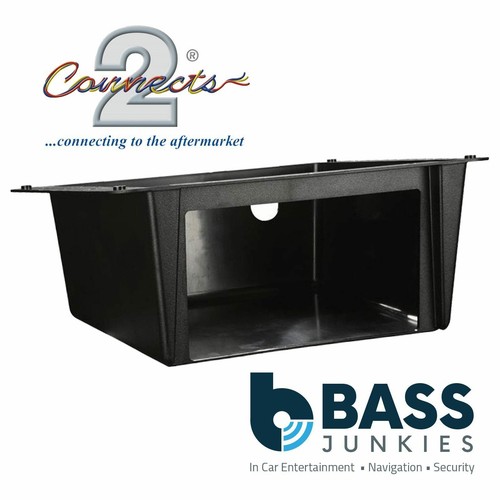 Double din stereo under tray - din,