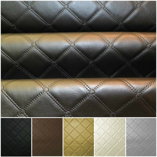 Faux leather diamond - faux, fabric