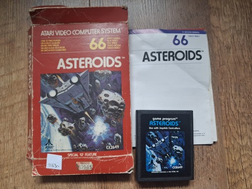 Asteroids rare boxed atari - asteroids,