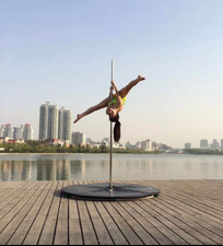 Freestand dance pole full - r,