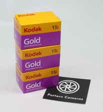 A pack of 3 Kodak Gold 200