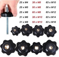 Star handle Star nut Clamp nut