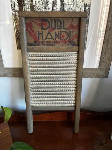 Vintage wood metal dubl - vintage, &