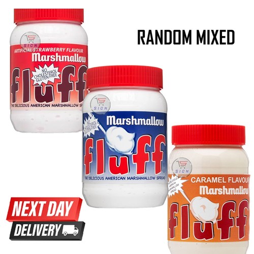 Fluff marshmallow 213g random - fluff,