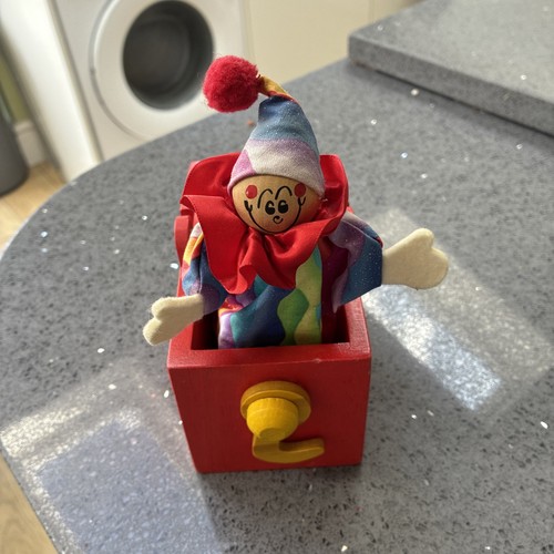 Vintage clown jack the - in, box