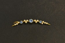 Antique Edwardian 14K Gold Bar