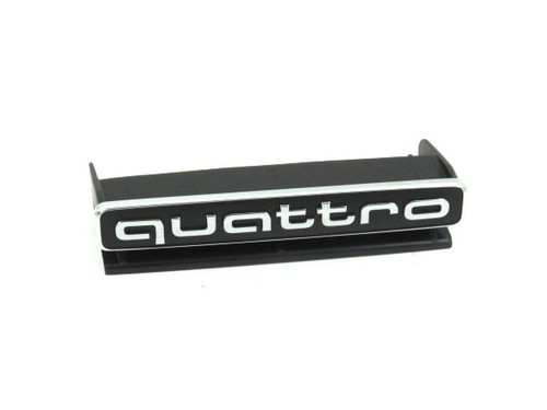 Genuine new audi black quattro - genuine,