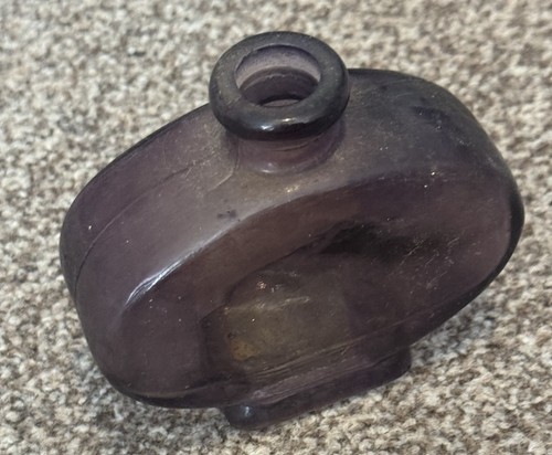 Vintage amethyst purple - amethyst, glass